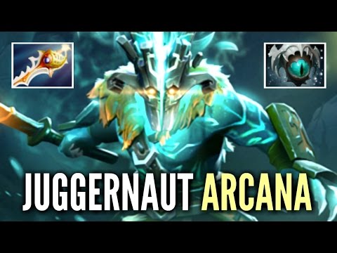 Juggernaut ARCANA Gameplay with Rapier vs Megacreeps by DC.Moon EPIC Game 7.03 Dota 2