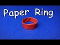 How To Make A Paper Rings Origami Ring Easy Origami ART