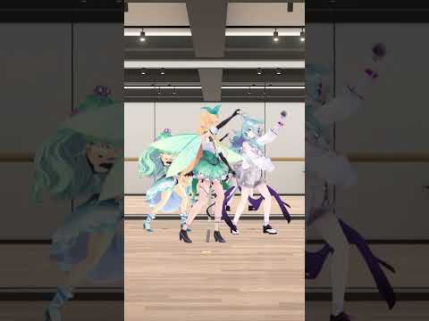 【3Dで #踊ってみた】さくゆいたいそう Sakuyui Taisou LazuLight ver.【NIJISANJI EN | Pomu Rainpuff】#shorts