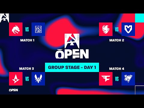 BLAST Premier Open Spring '25, Day 1 - Spirit v Huns, MOUZ v Falcons, Vitality v Astralis, FaZe v VP