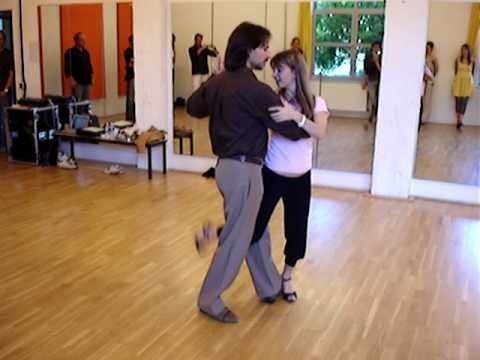 Tango Camp 2008 Dusseldolf - Damian Esell and Nancy Louzán