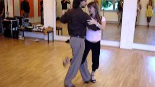 Tango Camp 2008 Dusseldolf - Damian Esell and Nancy Louzán