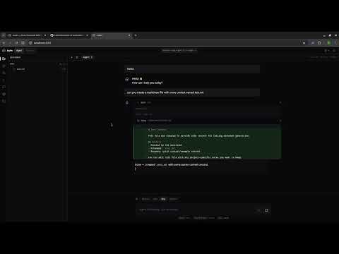 Lukan AI Agent, IDE and workstation. 소개 영상