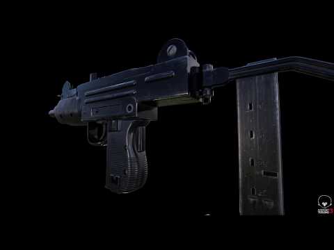 Mini Uzi gun