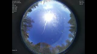 2026-04-26 All sky camera capture from Poiana Rusca Mountains, Romania