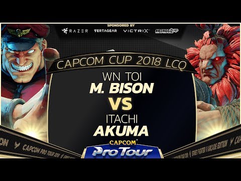 Toi (M.Bison) vs Itachi (Akuma) - Capcom Cup 2018 LCQ - CPT2018