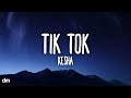 Kesha TiK ToK Lyrics