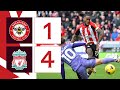 Toney on target but Bees lose to Liverpool | Brentford 1-4 Liverpool | Premier League Highlights