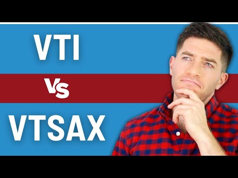 VTI vs. VTSAX - Vanguard US Stock Market ETF or Mutual Fund?