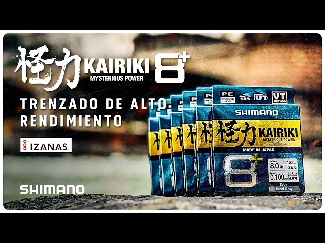Vídeo relacionado con SHIMANO Kairiki 8, 150 Meter, Amarillo, 0.130mm/8.2kg, Línea de Pesca Trenzada, 59WPLA58R32