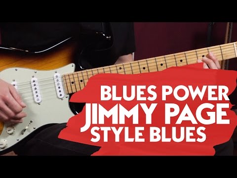 Jimmy Page Style Blues Lesson - Blues Power! Course Excerpt