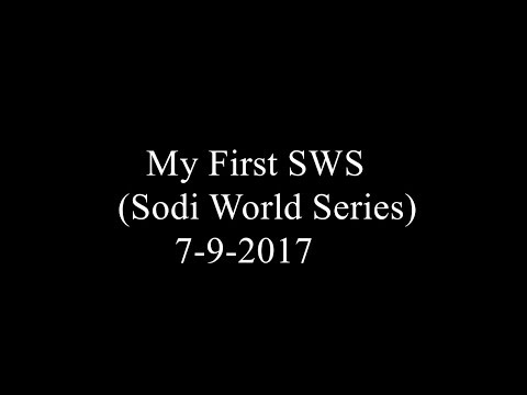 My First Sws (Sodi World Series)  7-8-2017