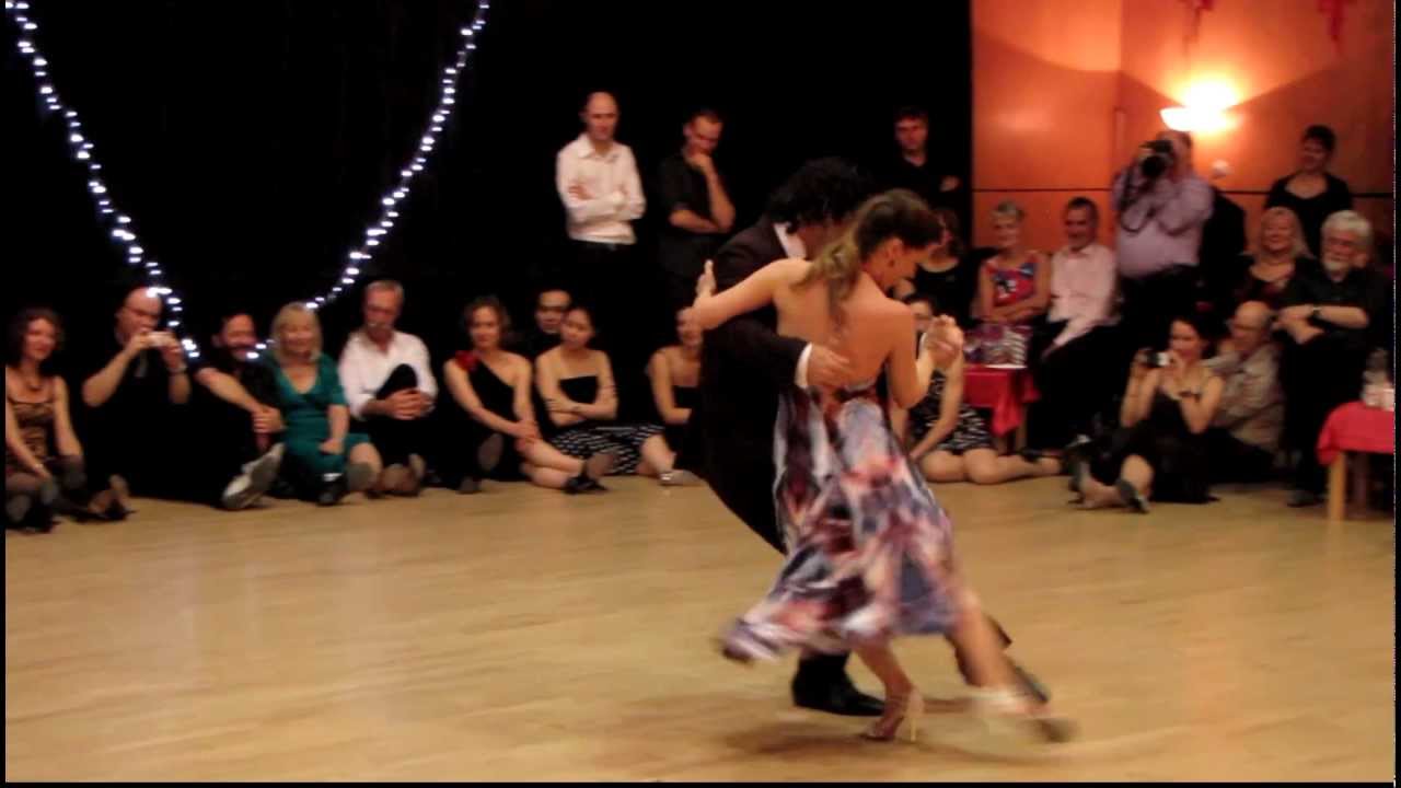 Gimena Aramburu and Juan Fossati @ Edinburgh Bailongo December 2012 - 2