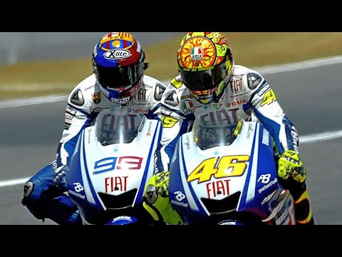 Rossi vs. Lorenzo | Last 2 Laps | Different Camera Angles | Catalunya 2009
