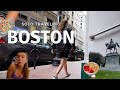Boston Solo Travel Guide 2021: Massachusetts vlog | wanderlusqt