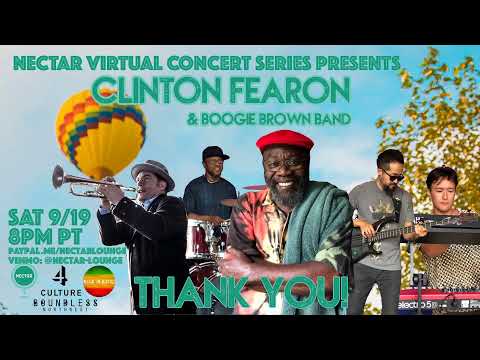 NVCS Presents Clinton Fearon & Boogie Brown Band