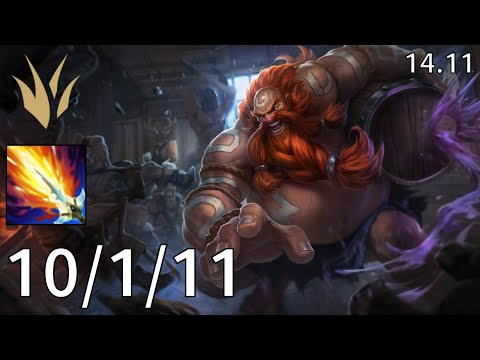 Gragas Jungle vs Shaco - EUW Diamond | Patch 14.11
