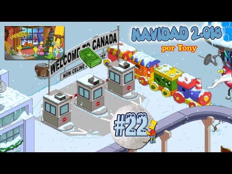 Los Simpson Springfield "Navidad'18: Capítulo 22 - El tren de juguete" por Tony