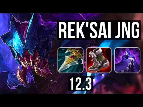 REK'SAI vs EKKO (JNG) | Rank 3 Rek'Sai, 8/2/14, Godlike | EUW Challenger | 12.3