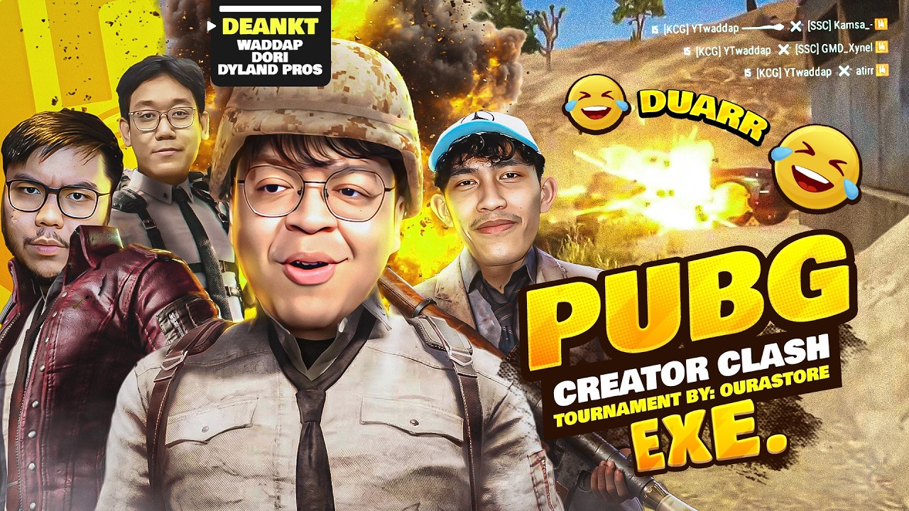 PUBG EXE - BERSAING DENGAN 100 PLAYER DI TURNAMEN OURASTORE