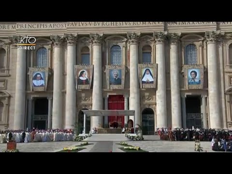 Messe et canonisations