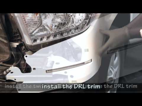 14-16 Toyota Tundra Daytime LED Running Lights Install Video