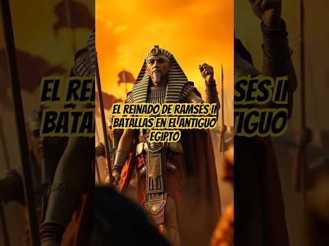 El reinado de Ramsés II – Batallas en el Antiguo Egipto  #historia #egipto #qadesh #ramses #faraon