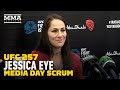 UFC 257: Jessica Eye Downplays Calderwood Feud: 'Maybe You Just Don't Like Something About Yourself'