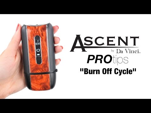 Quick Tips: How To Perform A Burn Off Cycle on Your Ascent Vaporizer