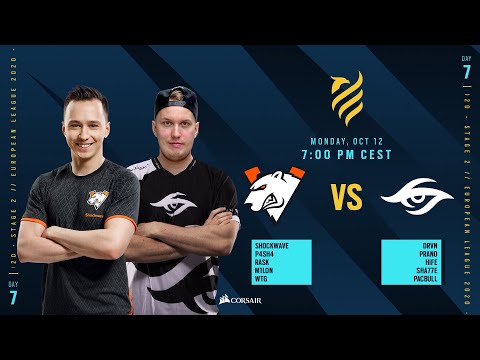 Virtus.Pro vs Team Secret // Rainbow Six European league 2020 - Stage 2 - Playday #7