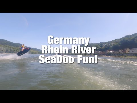 Germany Rhein River Ride Out With The SeaDoo Spark Trixx Day 1