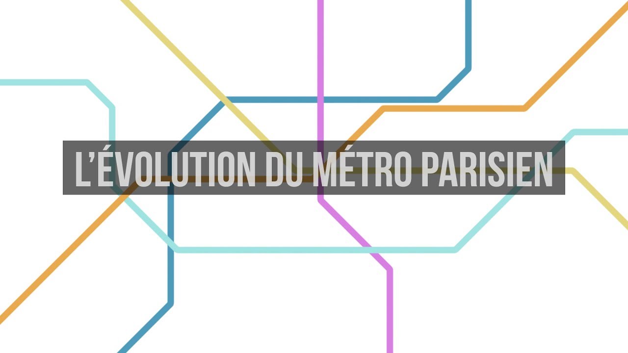 Watch video L'Evolution du Métro Parisien L'Evolution du Métro Parisien