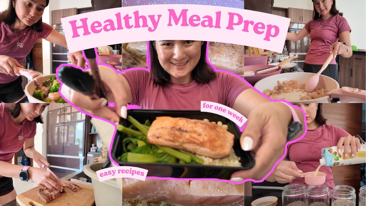 Healthy Meal Prep for 1 Week | Easy Recipes