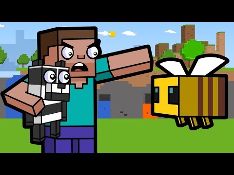 Bees & The Secret Ravine | Block Squad (Minecraft Animation)