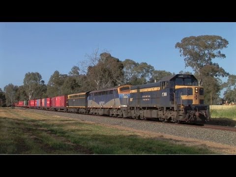 Australian Trains: POTA train at Epsom.  Mon 17/10/11