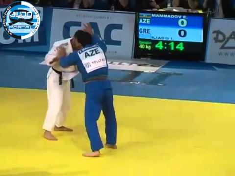 European Judo Championship Vienna 2010 -90kg MAMMADOV Elkhan (AZE)-ILIADIS ILIAS (GRE)