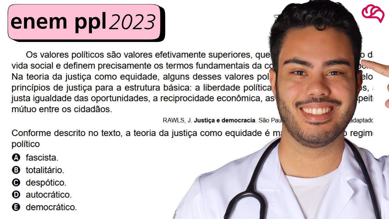 Resolução em Vídeo — Questão 81 ENEM 2023 PPL