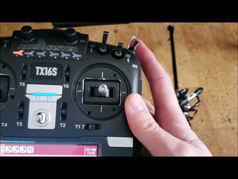 OMP M2 - Radiomaster TX16S - OMP Protocol - Throttle Behavior