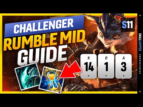 CHALLENGER Rumble Mid Shows You Why He's So BROKEN - Rumble Mid Guide Season 11