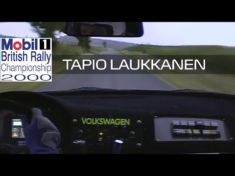 BRC 2000 |  In-Car | Tapio Laukkanen | VW Golf | Jim Clark Rally | SS24 | Abbey St Bathans