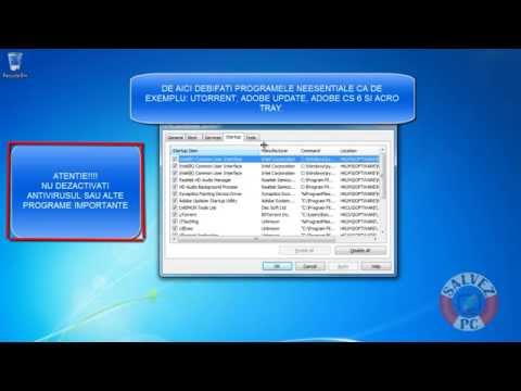 comment demarrer msconfig