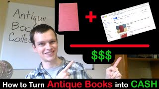 How to List Antique Books on EBAY the Easy Way - How to Make an eBay Listing