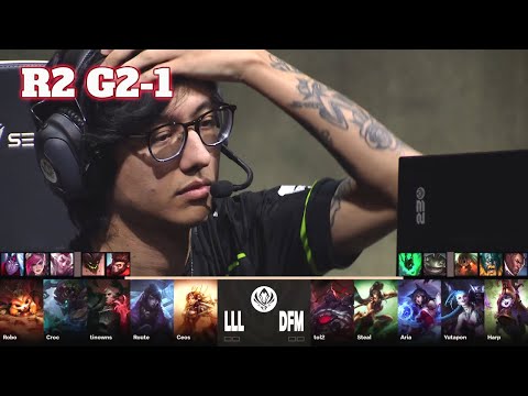 LLL vs DFM - Game 1 | Round 2 LoL MSI 2023 Play-In Stage | LOUD vs DetonatioN FM G1 full game