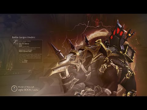 Battle Gargon Vrednic Mount from The Medallion of Dominion