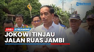 LIVE: Presiden Jokowi Tinjau Jalan Ruas Kota Jambi-Sungai Gelam, Selasa (16/5/2023)