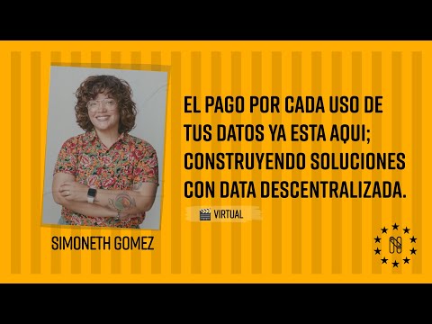 El pago por cada uso de tus datos ya esta aqui; construyendo soluciones con data descentralizada.