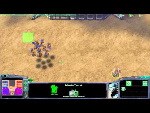 Missile Turret Demonstration Video (No splash damage)