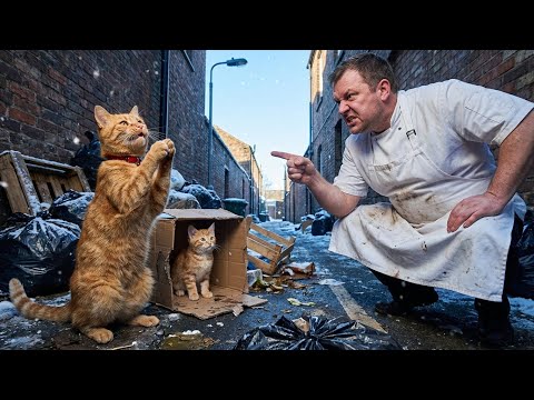 Abandoned Kitten Saved By Kind Stranger - The Ending Will Melt Your Heart