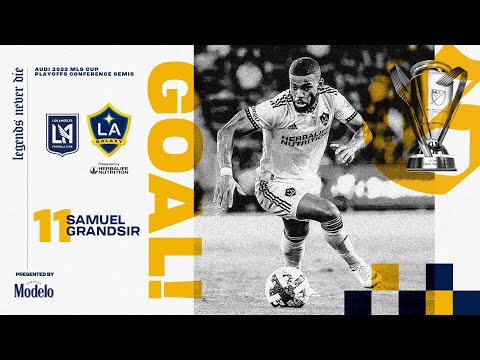 GOAL: Samuel Grandsir finds the equalizer for the LA Galaxy