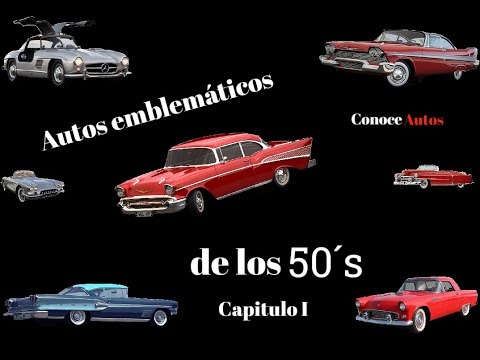 Iconic cars of the 50s